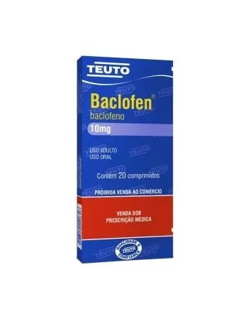 BACLOFEN 10MG C/20 COMP (100)