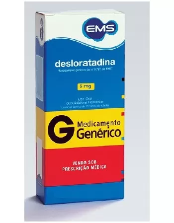 DESLORATADINA 5MG 1BLX30 COM REV LG