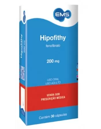 HIPOFITHY (FENOFIBRATO) 200MG C/30 CAP-E