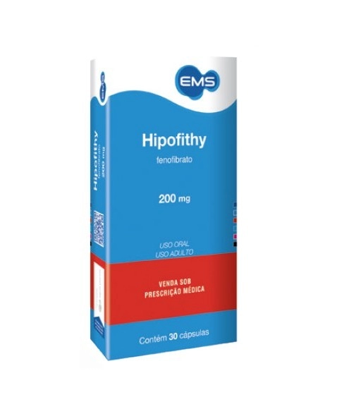 HIPOFITHY (FENOFIBRATO) 200MG C/30 CAP-E