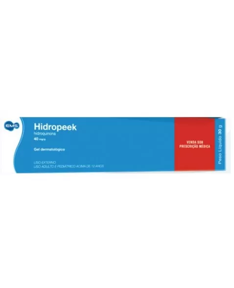 HIDROPEEK GEL 40MG C/30G(HIDROQUINONA)42