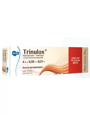 TRINULOX CR 15GR(HIDROQ+TRETI+FLUOC)(56)