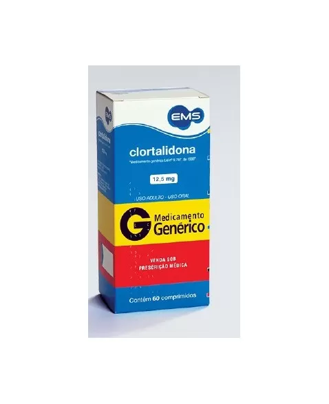 CLORTALIDONA 12,5MG C/ 60 COMP-LG(56)