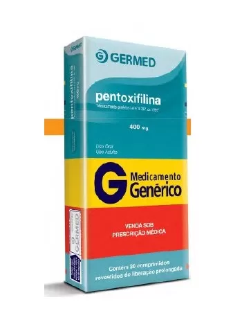 PENTOXIFILINA 400MG 2BLX10 C.REV-GD