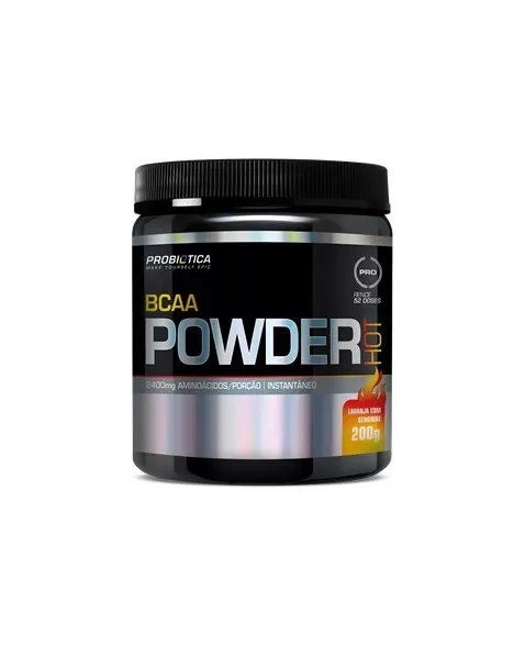 BCAA POWDER (200 G) LARANJA C/GENGIBRE