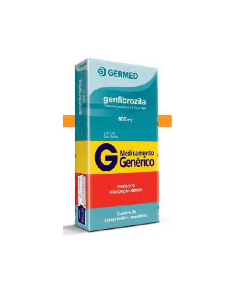 GENFIBROZILA 600MG C/24 COMP