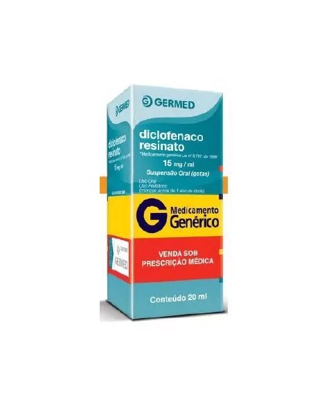 DICLOFENACO RESINATO GTS 20ML 15MG