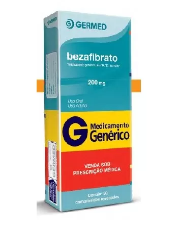 BEZAFIBRATO 200MG C/ 20 CPR