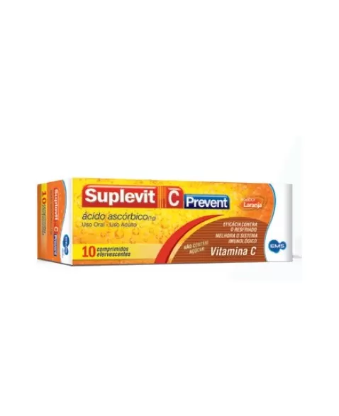 SUPLEVIT C 1G C/10 COMP EFER(VITAMINA C)