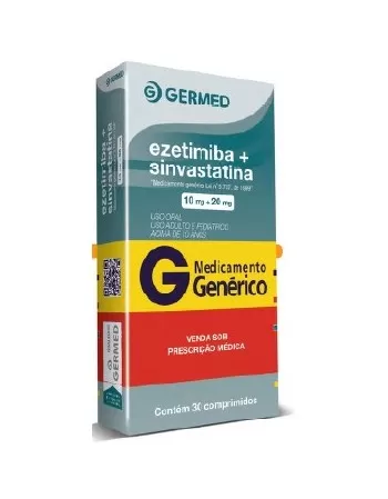 EZETIMIBA+SINVAST.10MG+10MG 2BLX15COM-GD