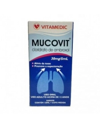 MUCOVIT 30MG/5ML XPE ADULTO C/ 120ML