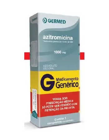 AZITROMICINA 1G C/01 COMP*