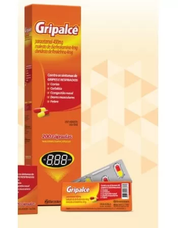 GRIPALCE 50X4 CAPS (PARAC+CLORF+FENIL)16