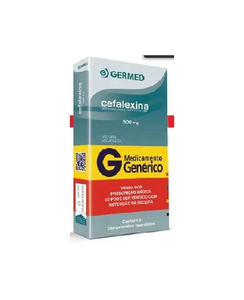 CEFALEXINA 500MG BLOT C/8 COMP REV-GD