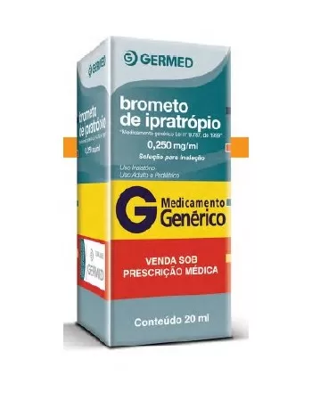 BROMETO IPRATROPIO 20ML SOL. P/INALACAO