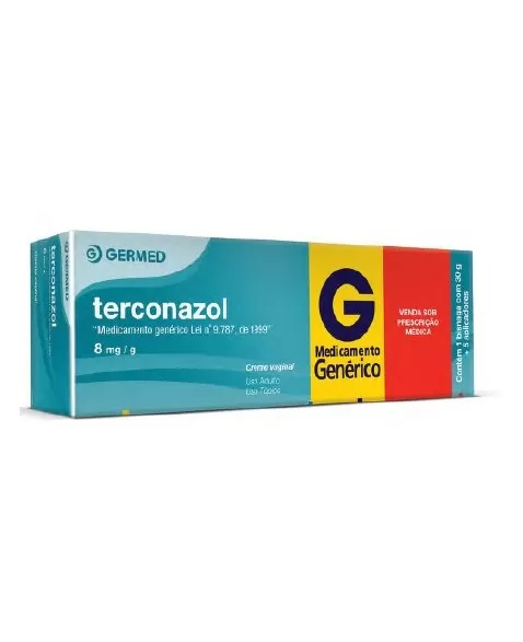 TERCONAZOL 8 MG/G VAG 30G+5APLIC-GD