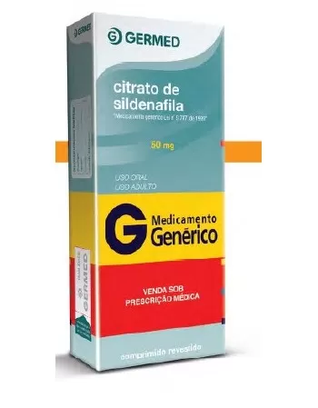 CITRATO DE SILDENAFILA 50MG C/4C.REV