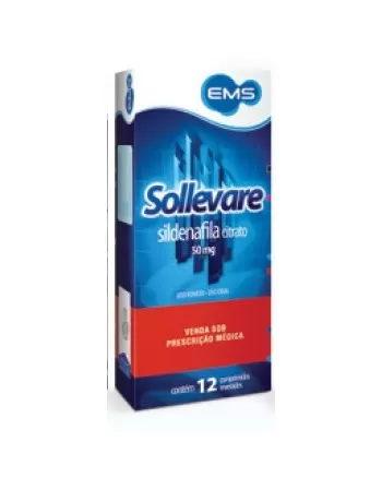 SOLLEVARE 50MG C/12 COMP(SILDENAFILA)60