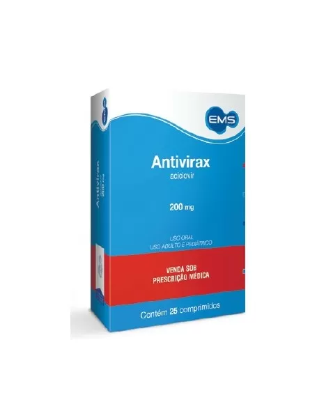 ANTIVIRAX 200MG C/25 COMP(ACICLOVIR)(60)