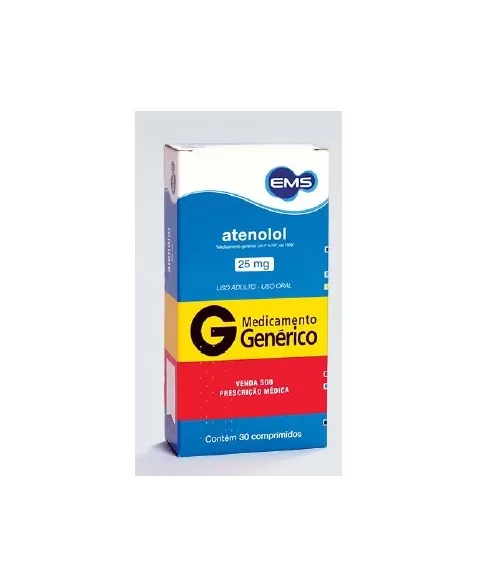 ATENOLOL 25MG C/30 COMP (48)