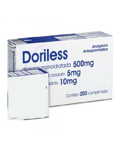 DORILESS C/ 200 CPR(DIP+PROME+ADIFENINA)