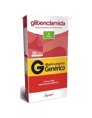 GLIBENCLAMIDA 5MG C/30 COMP (48)