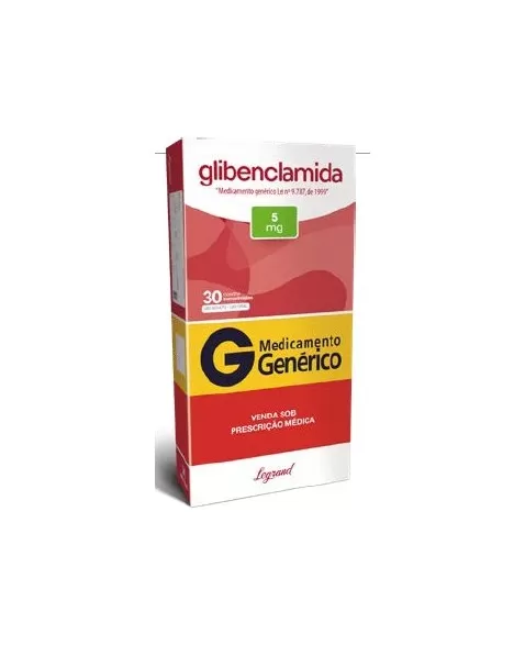 GLIBENCLAMIDA 5MG C/30 COMP (48)