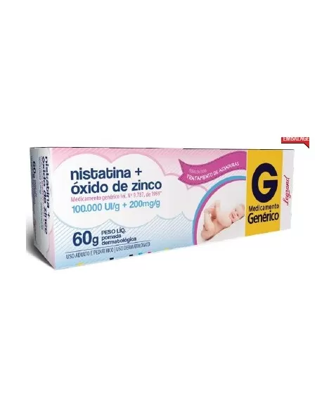 NISTATINA+OXIDO ZINCO POMADA 60GR (56)
