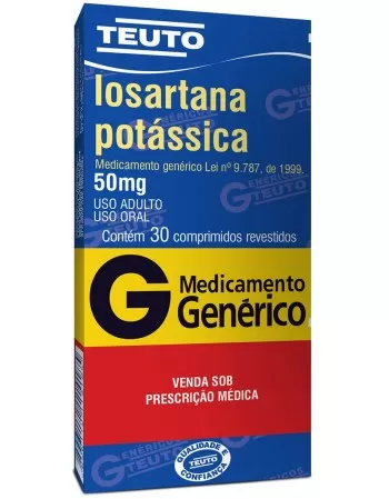 LOSARTANA POTASSICA 50MG COMP REV C/30 G