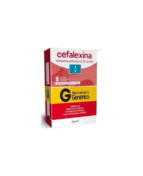 CEFALEXINA 1G C/8 COMP RDC Nº20 60*