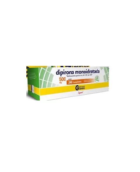 DIPIRONA SODICA 500MG C/240 COMP (24)