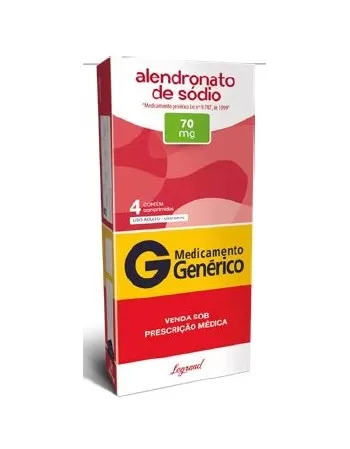 ALENDRONATO SÓDICO 70MG 4CPR(60)