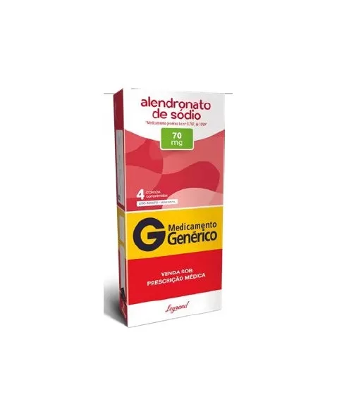 ALENDRONATO SÓDICO 70MG 4CPR(60)