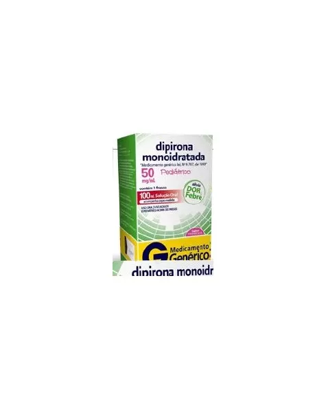 DIPIRONA SÓDICA 50MG SOL.ORAL 100ML (60)