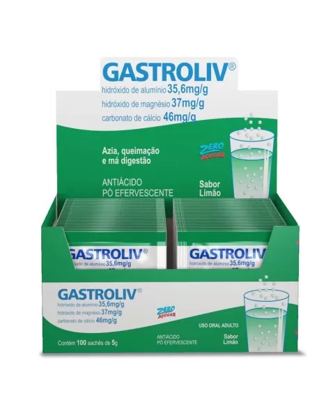 GASTROLIV LIMAO 100 SCHS 5G (HIDR+ALUM+M