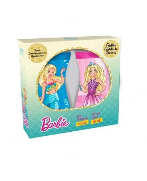 KIT BARBIE (SAB LIQ 250ML + LOC DEO HID