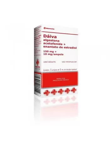 DAIVA 150+10MG SOL INJ 1ML (ALGESTONA)