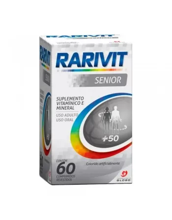 RARIVIT SENIOR C/ 60 CPR (SUPLEM. ALIMEN