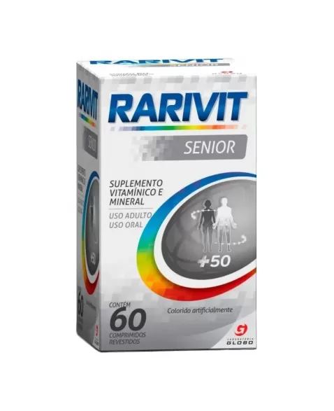 RARIVIT SENIOR C/ 60 CPR (SUPLEM. ALIMEN