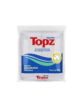 ALG.QUADRADO TOPZ 40G(40)