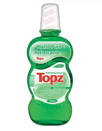 ANTISEPTICO BUCAL TOPZ B MINT 500ML(6)