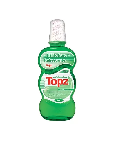 ANTISEPTICO BUCAL TOPZ B MINT 500ML(6)