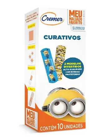 CURATIVO FLEXIVEL MINIONS C/10(110)