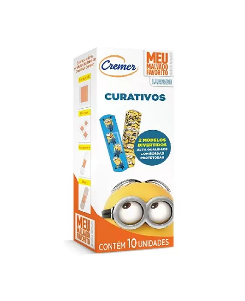 CURATIVO FLEXIVEL MINIONS C/10(110)