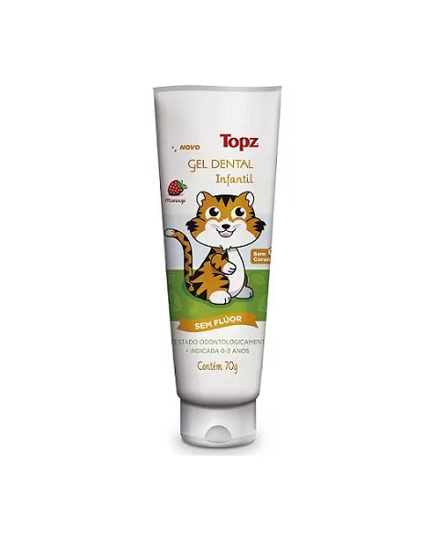 GEL DENTAL TOPZ BABY 70G