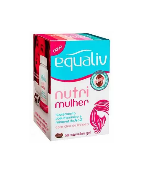 EQUALIV NUTRI MULHER X60 CAP GEL