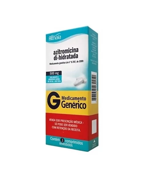 AZITROMICINA DI-HID 500MG X03 CPR REV*