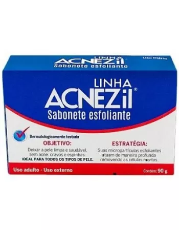 ACNEZIL SAB BARRA CART X 90G ESFOLIANTE