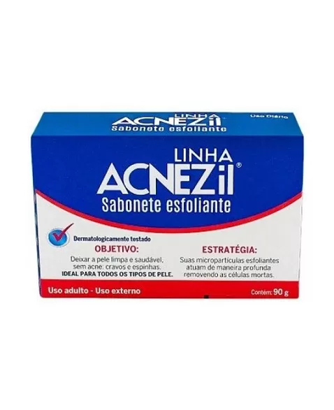 ACNEZIL SAB BARRA CART X 90G ESFOLIANTE