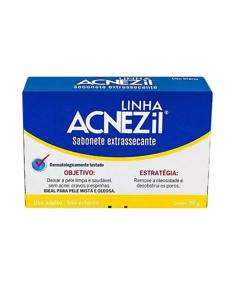 ACNEZIL SAB BARRA CART X 90G EXTRA SEC